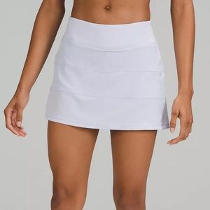 Lululemon Pace Rival Mid-Rise Skirt Size 6 Pastel Blue